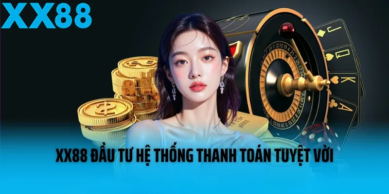 XX88 đầu tư hệ thống thanh toán tuyệt vời